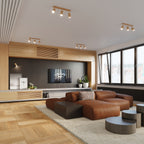Deckenleuchte - Spot - Strahler BERG 2 Naturholz Sollux Lighting
