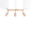 Deckenleuchte - Spot - Strahler BERG 3 Naturholz Sollux Lighting