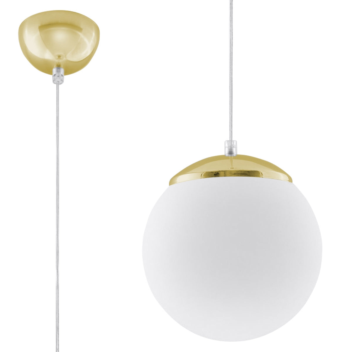 Pendelleuchte UGO 20 gold Sollux Lighting