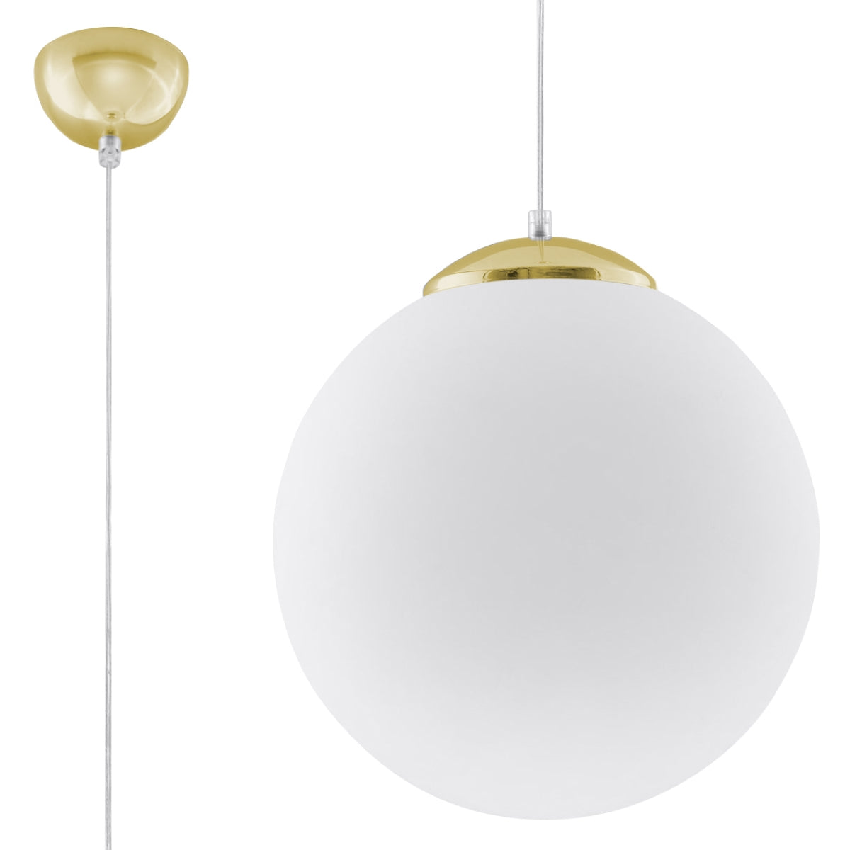 Pendelleuchte UGO 30 gold Sollux Lighting