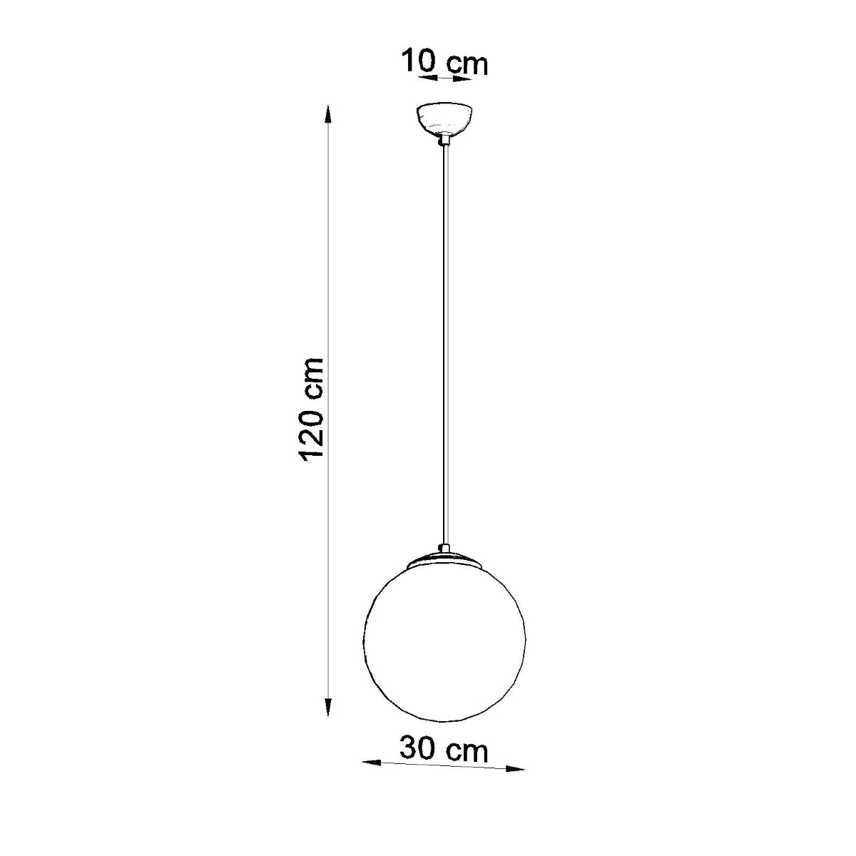 Pendelleuchte UGO 30 gold Sollux Lighting