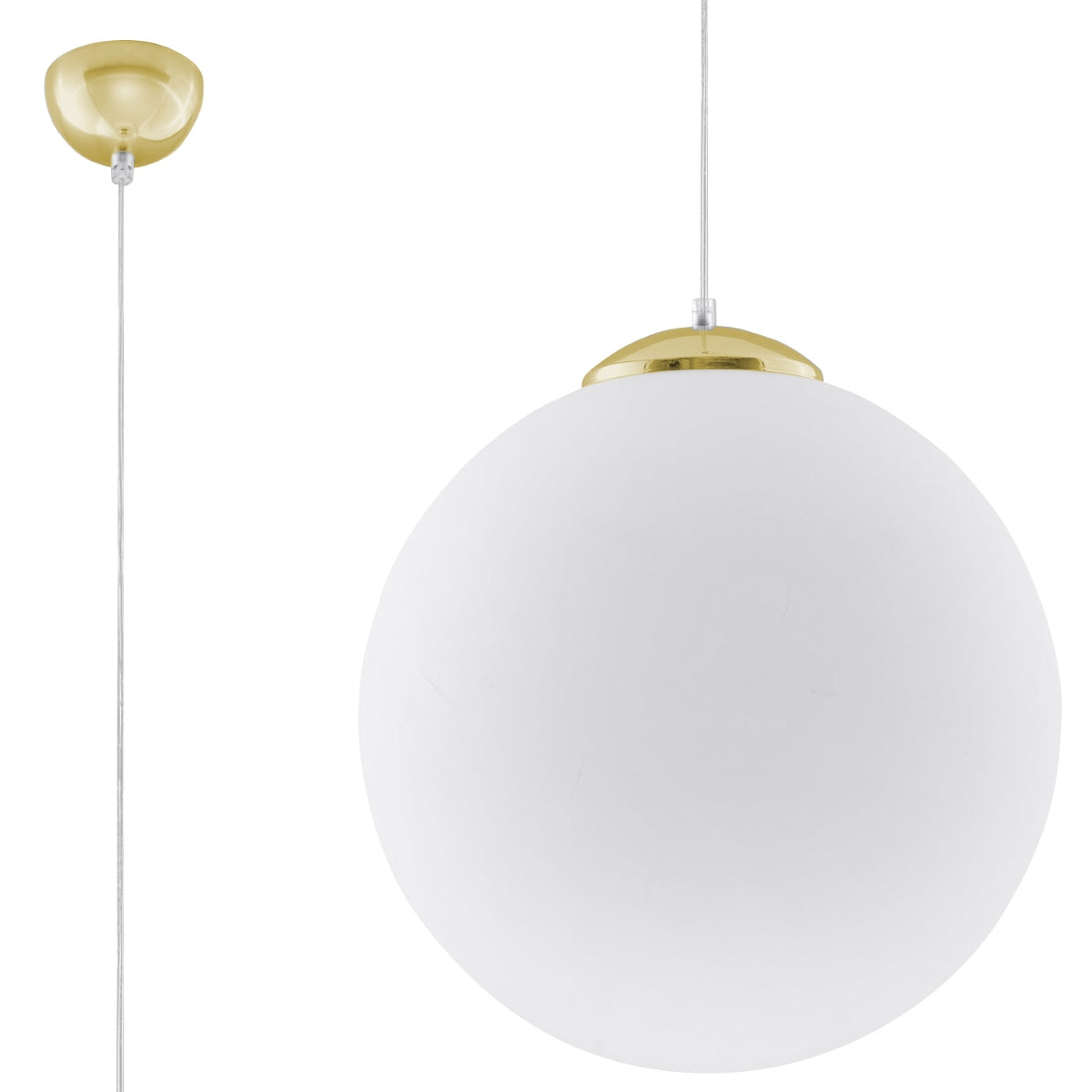 Pendelleuchte UGO 40 gold Sollux Lighting