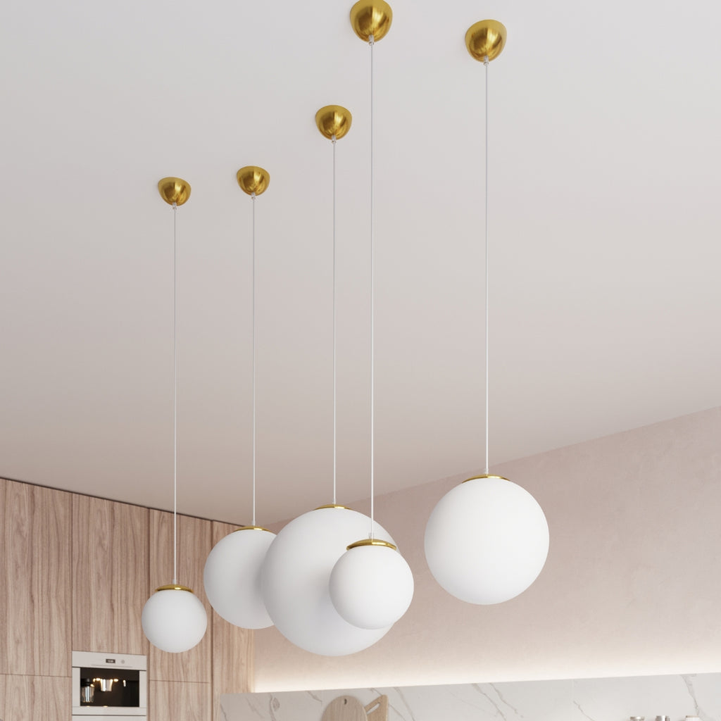 Pendelleuchte UGO 40 gold Sollux Lighting