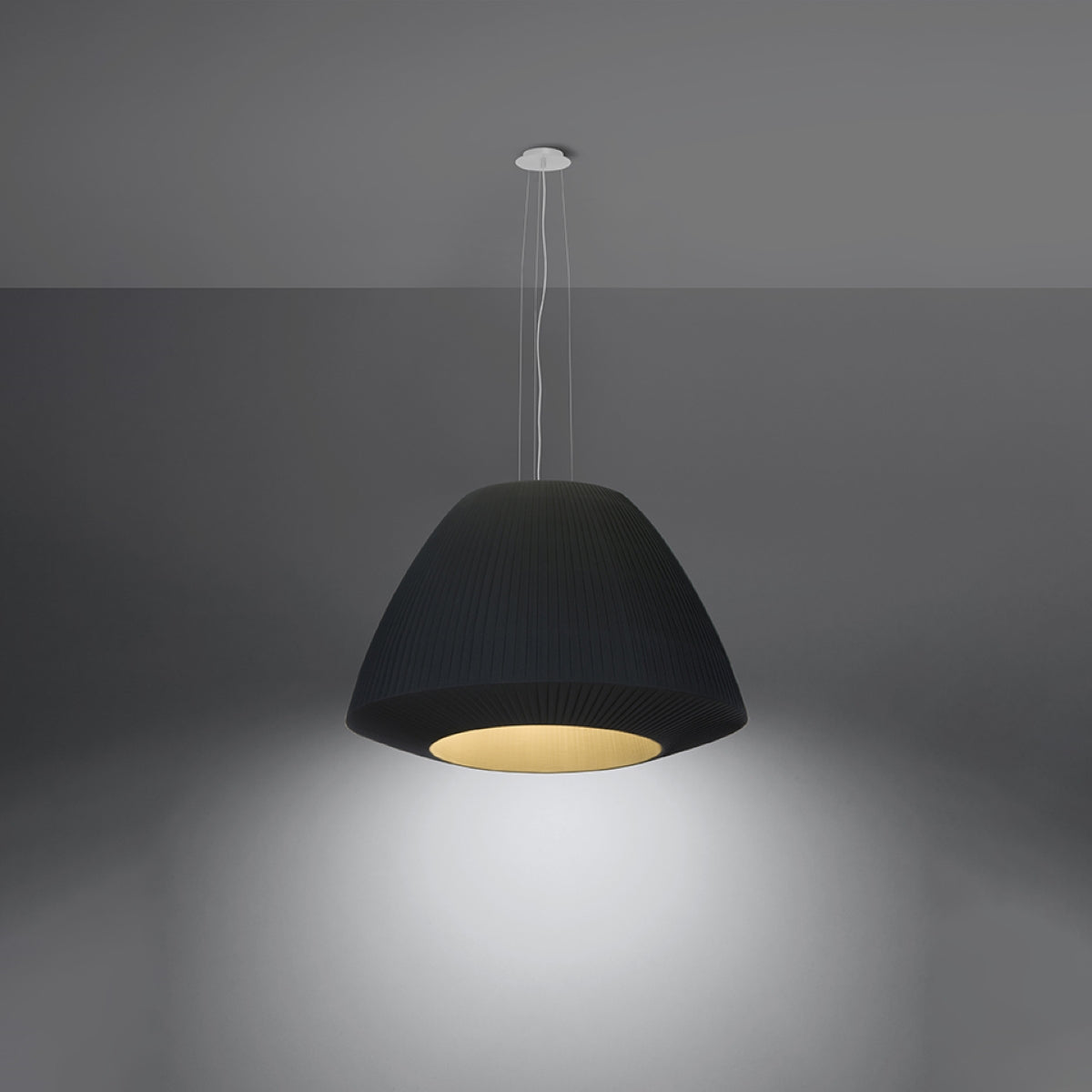 Pendelleuchte BELLA 60 schwarz Sollux Lighting