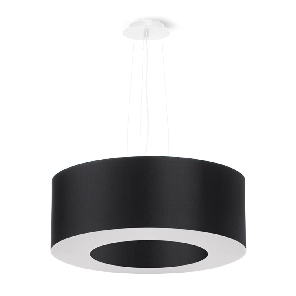 Pendelleuchte SATURNO 50 schwarz Sollux Lighting