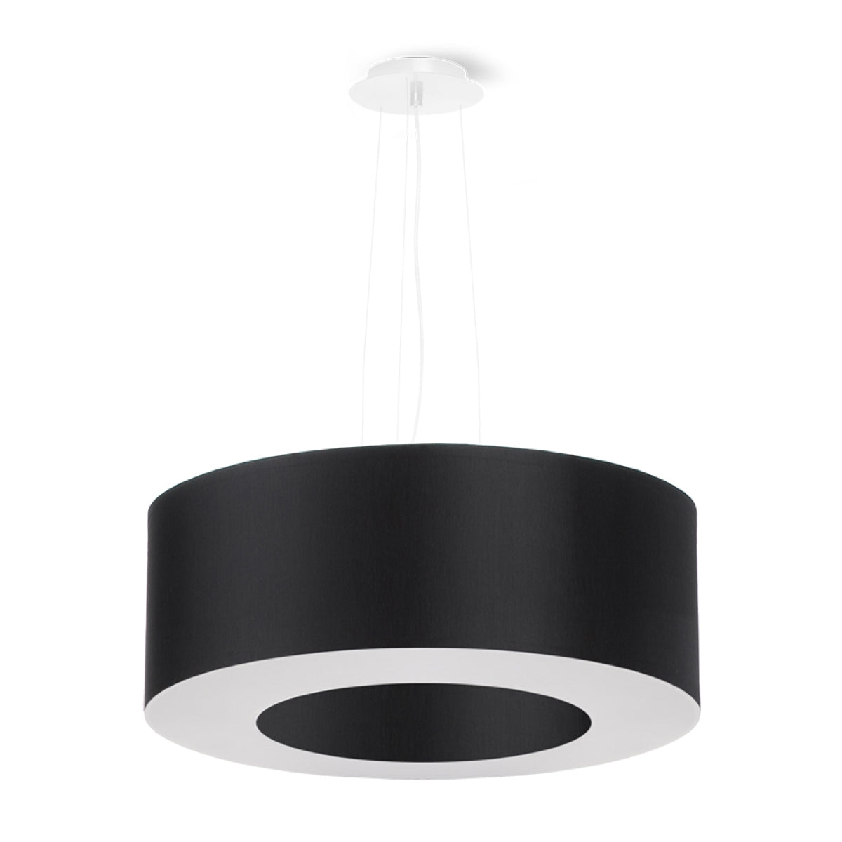Pendelleuchte SATURNO 50 schwarz Sollux Lighting
