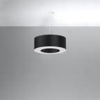 Pendelleuchte SATURNO 50 schwarz Sollux Lighting