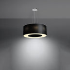 Pendelleuchte SATURNO 50 schwarz Sollux Lighting