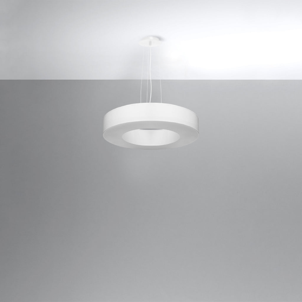 Pendelleuchte SATURNO SLIM 50 weiß Sollux Lighting