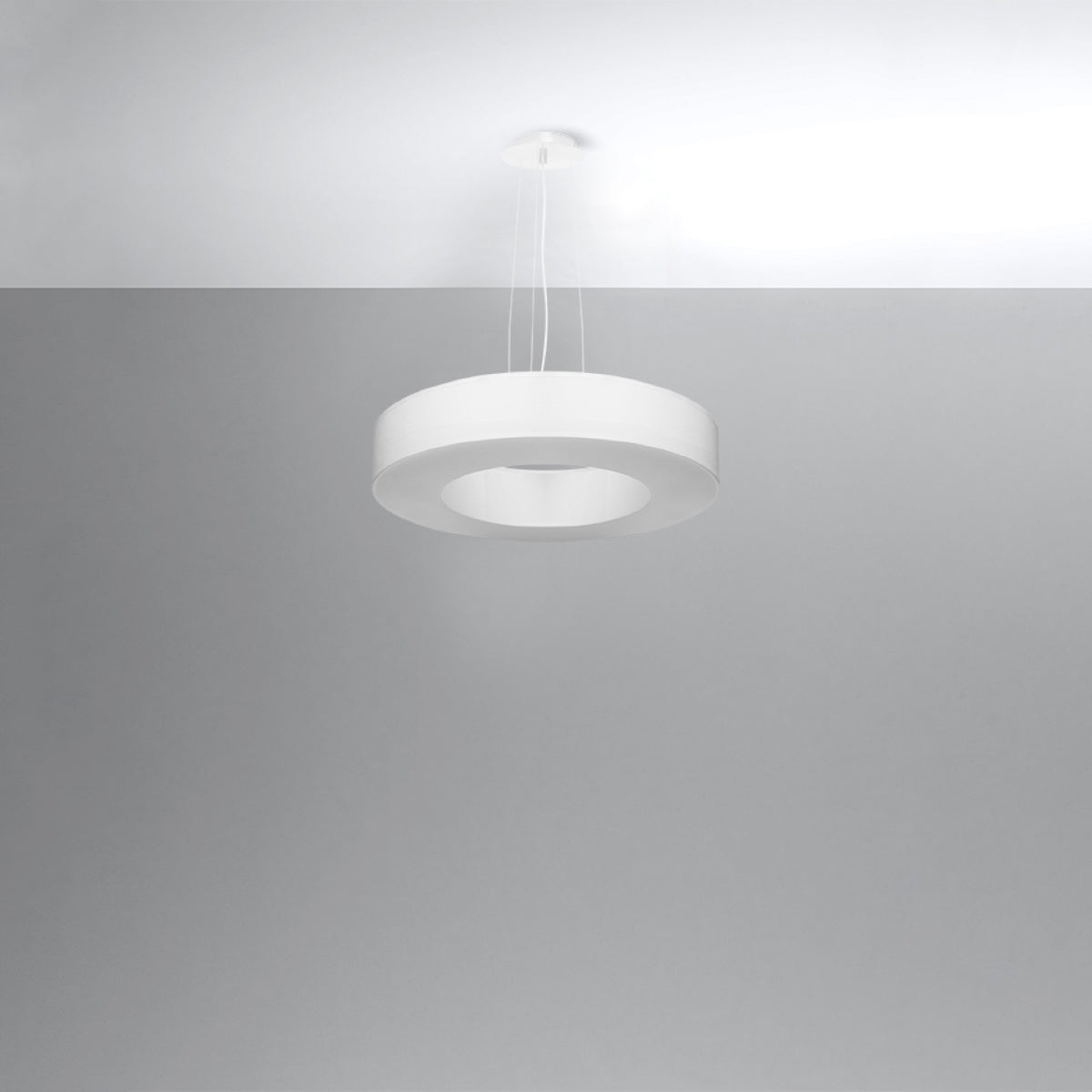 Pendelleuchte SATURNO SLIM 50 weiß Sollux Lighting