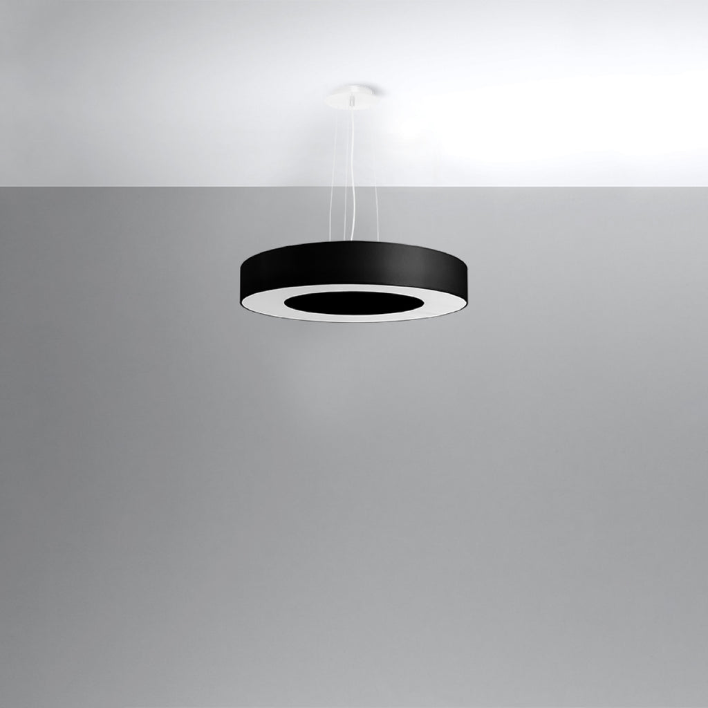 Pendelleuchte SATURNO SLIM 50 schwarz Sollux Lighting