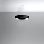 Pendelleuchte SATURNO SLIM 50 schwarz Sollux Lighting