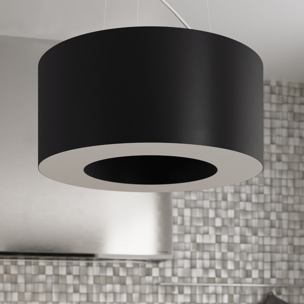 Pendelleuchte SATURNO 70 schwarz Sollux Lighting