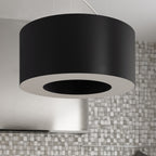 Pendelleuchte SATURNO 70 schwarz Sollux Lighting