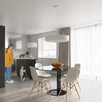Pendelleuchte SATURNO SLIM 70 weiß Sollux Lighting