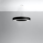 Pendelleuchte SATURNO SLIM 70 schwarz Sollux Lighting