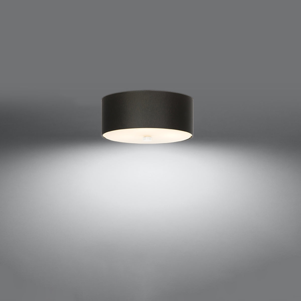 Deckenleuchte SKALA 30 schwarz Sollux Lighting
