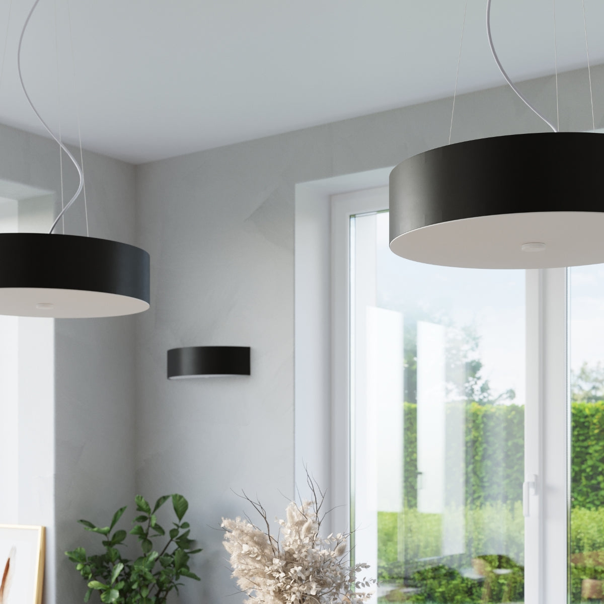 Wandleuchte SKALA BLACK Sollux Lighting