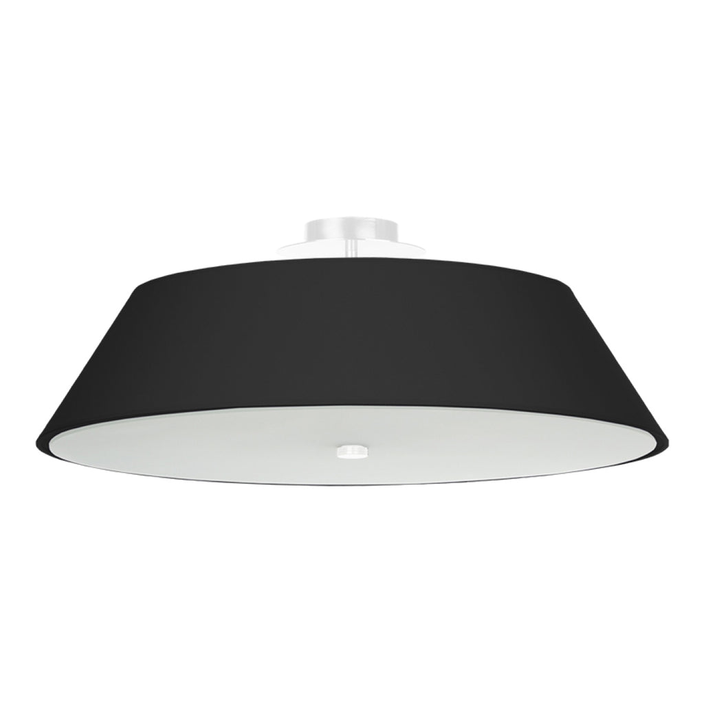 Deckenleuchte VEGA 60 schwarz Sollux Lighting