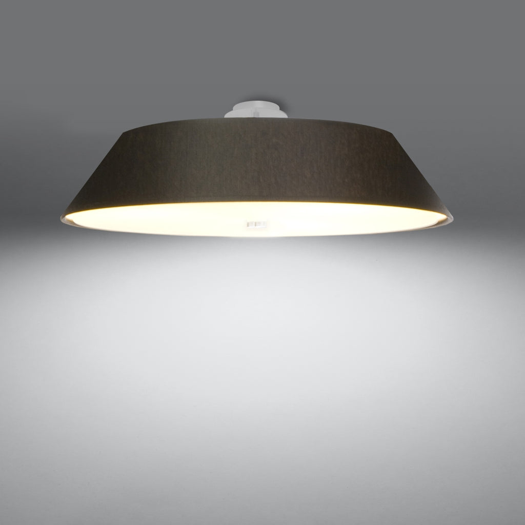Deckenleuchte VEGA 60 schwarz Sollux Lighting