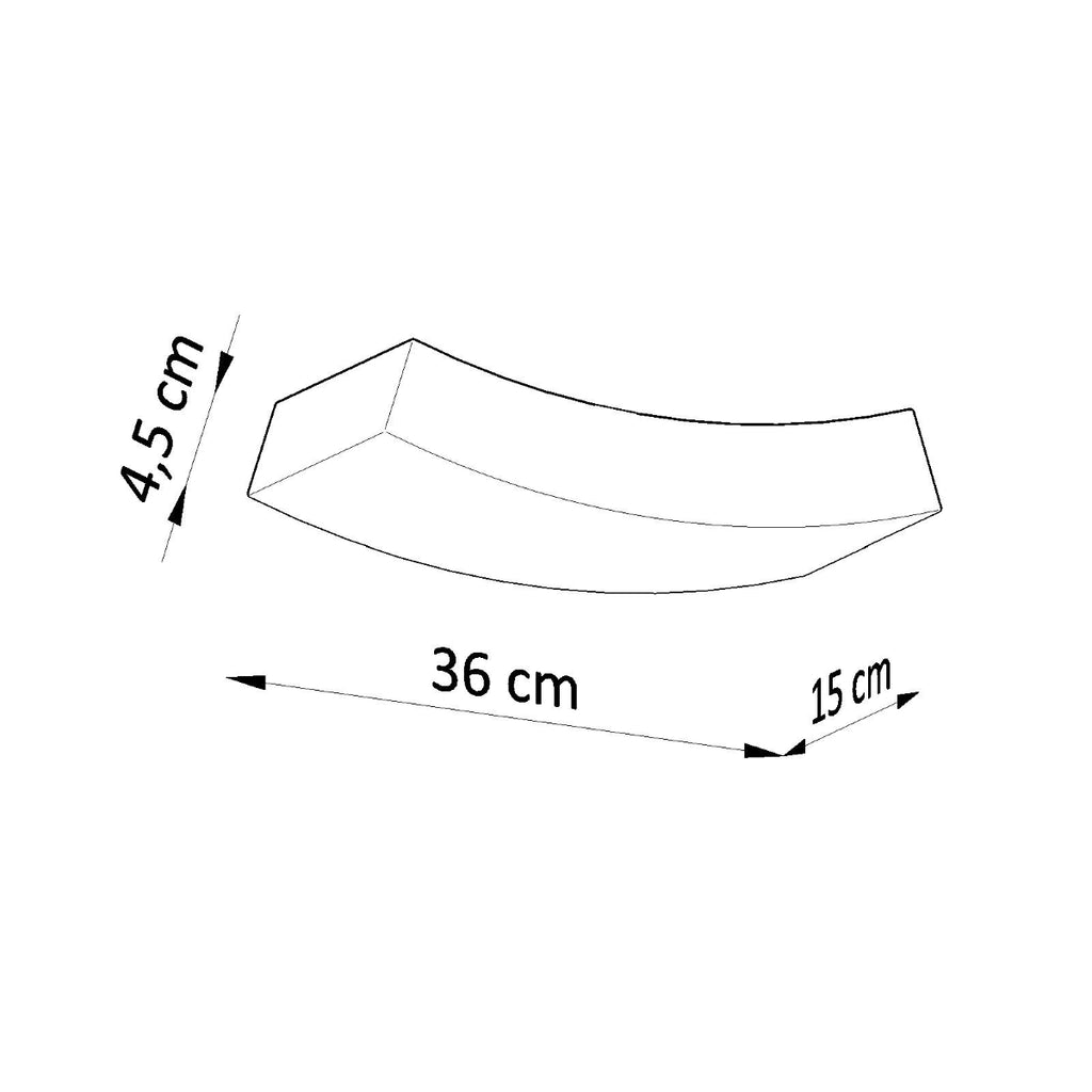 Wandleuchte Keramik HATTOR Sollux Lighting
