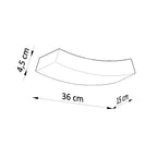 Wandleuchte Keramik HATTOR Sollux Lighting