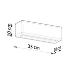 Wandleuchte Keramik SUBANI Sollux Lighting