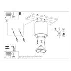 Wandleuchte Keramik KALU Sollux Lighting