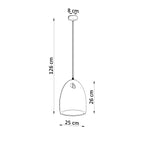 Pendelleuchte BUKANO Keramik Sollux Lighting
