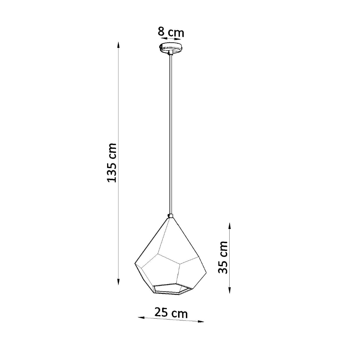 Pendelleuchte PAVLUS Keramik Sollux Lighting