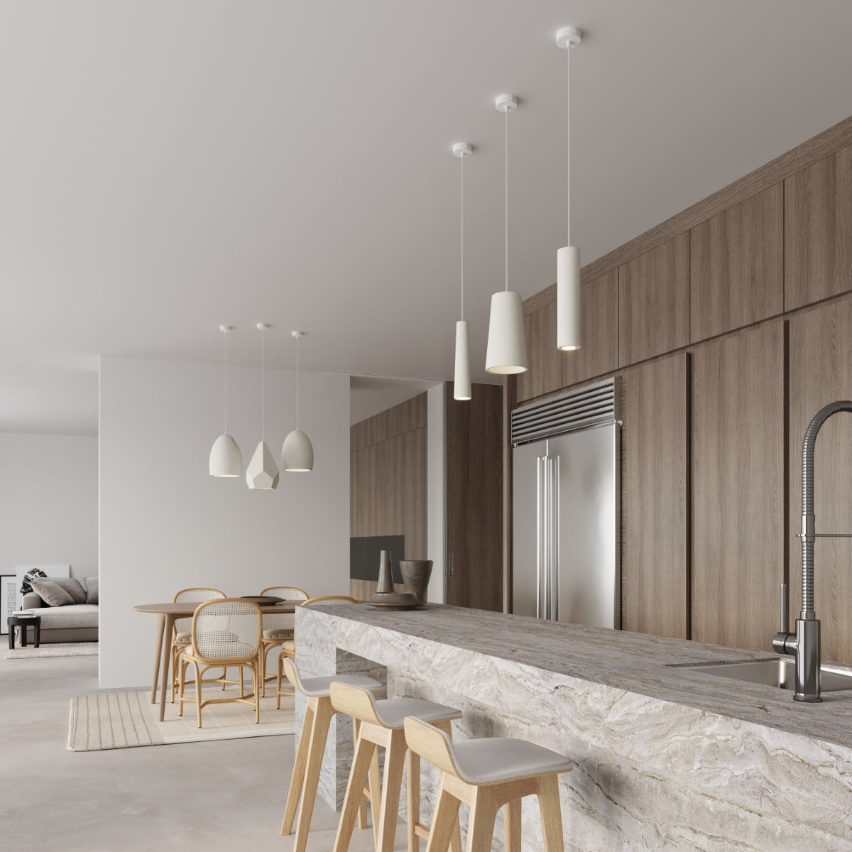 Pendelleuchte GULCAN Keramik Sollux Lighting