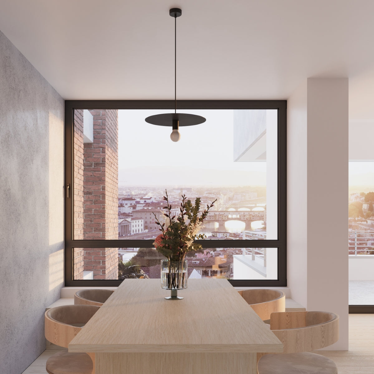 Pendelleuchte FLAVIO schwarz Sollux Lighting