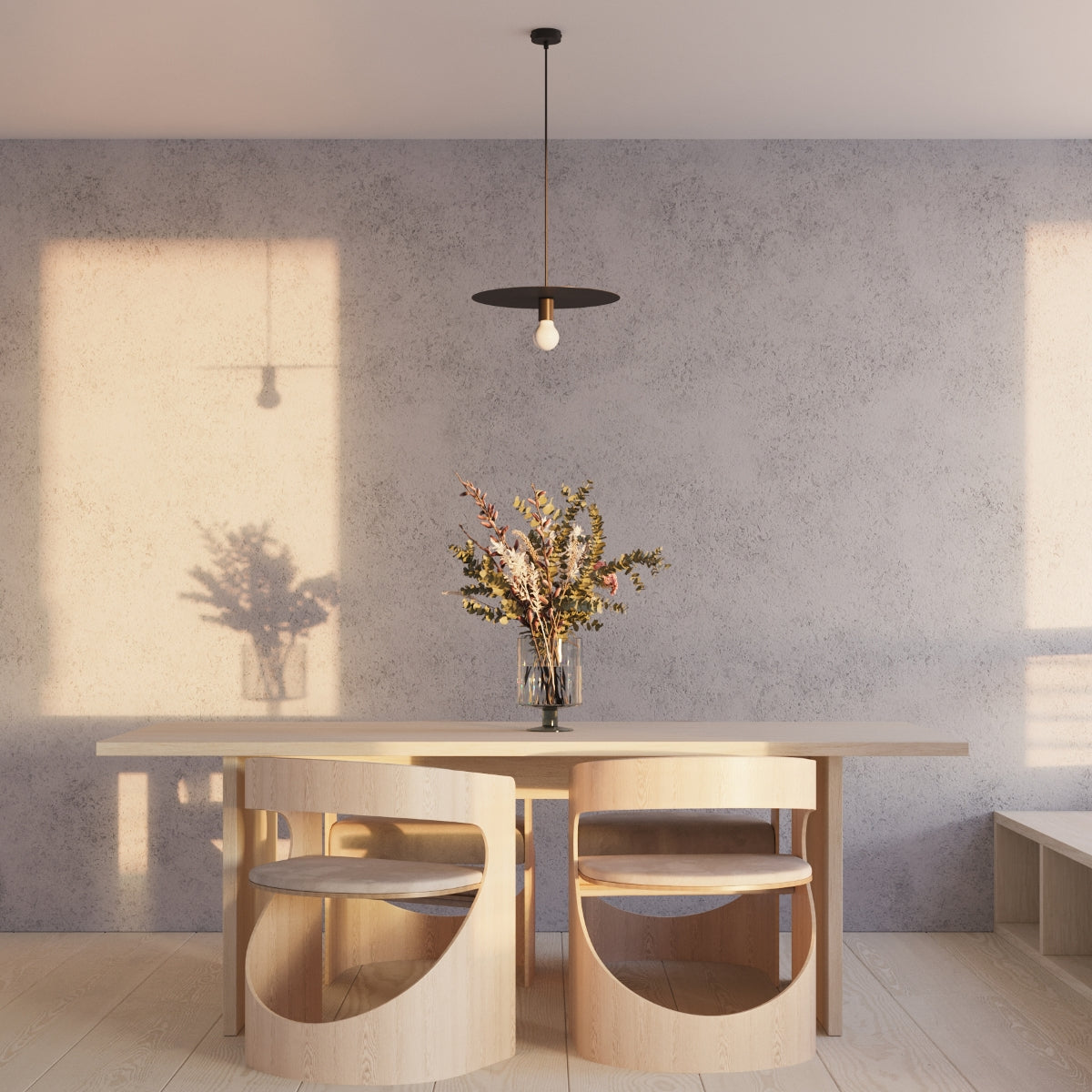 Pendelleuchte FLAVIO schwarz Sollux Lighting