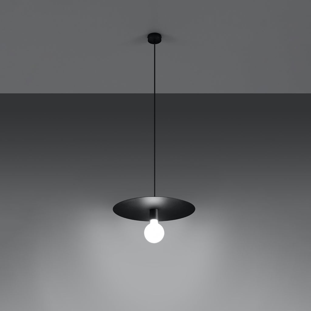 Pendelleuchte FLAVIO schwarz Sollux Lighting