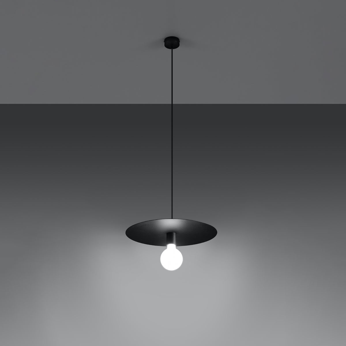 Pendelleuchte FLAVIO schwarz Sollux Lighting