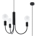 Pendelleuchte PICCOLO 3 schwarz Sollux Lighting