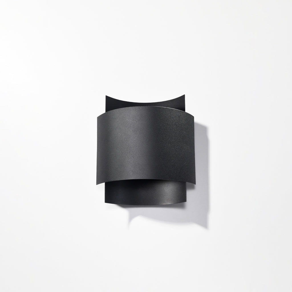 Wandleuchte IMPACT schwarz Sollux Lighting
