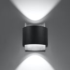 Wandleuchte IMPACT schwarz Sollux Lighting