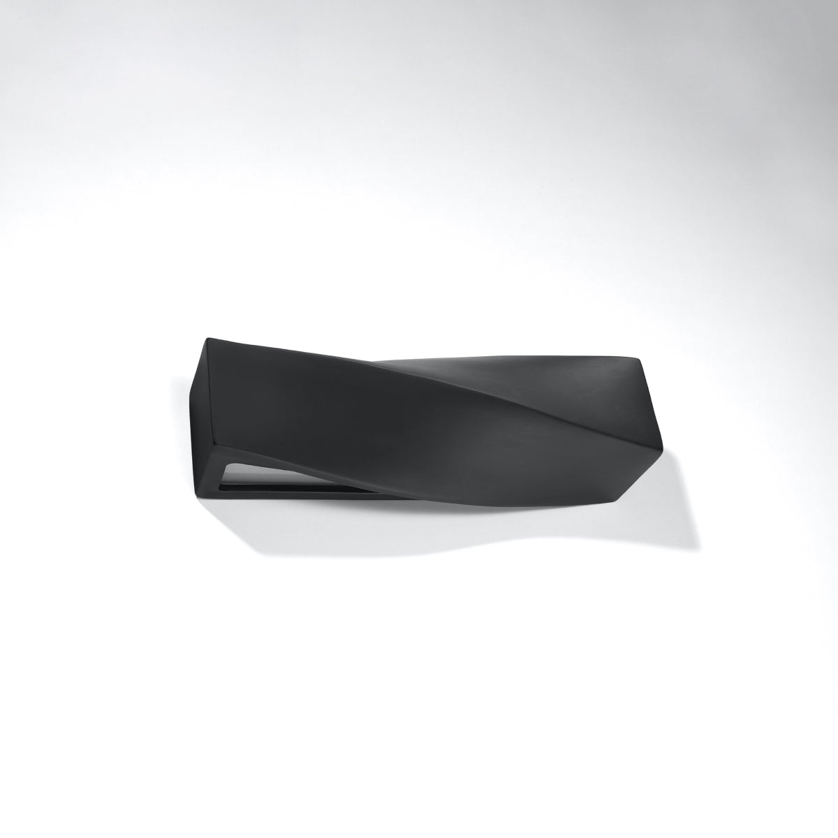 Wandleuchte Keramik SIGMA schwarz Sollux Lighting