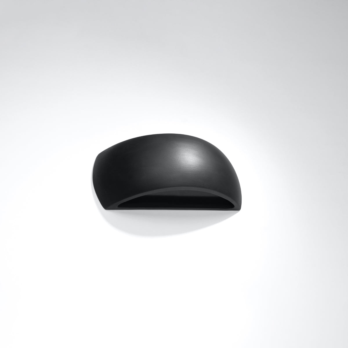 Wandleuchte Keramik PONTIUS schwarz Sollux Lighting