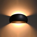 Wandleuchte Keramik PONTIUS schwarz Sollux Lighting