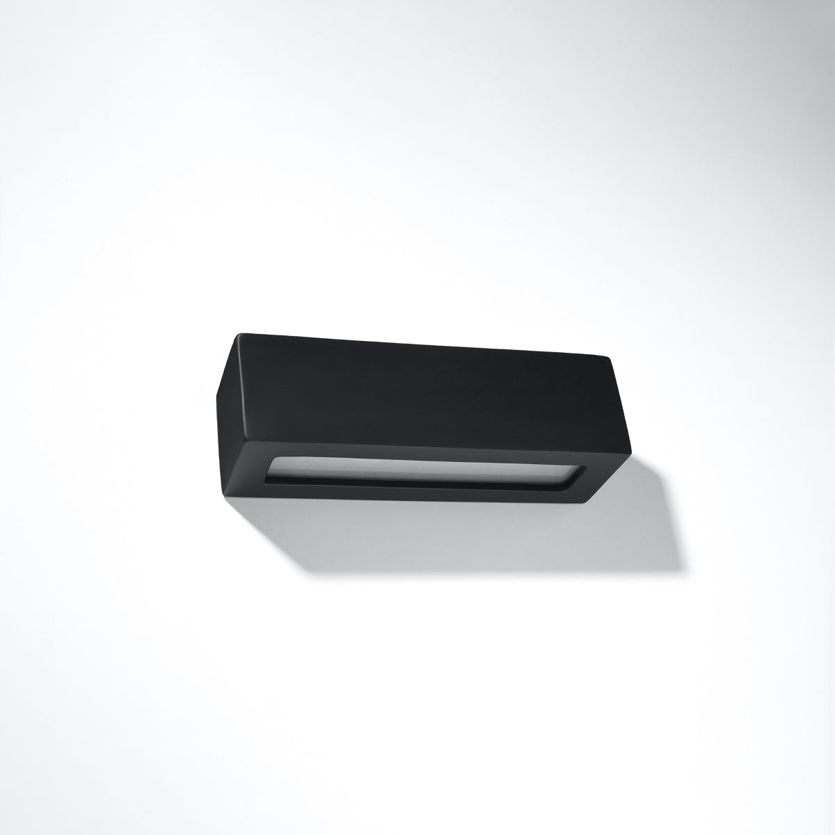 Wandleuchte Keramik VEGA schwarz Sollux Lighting