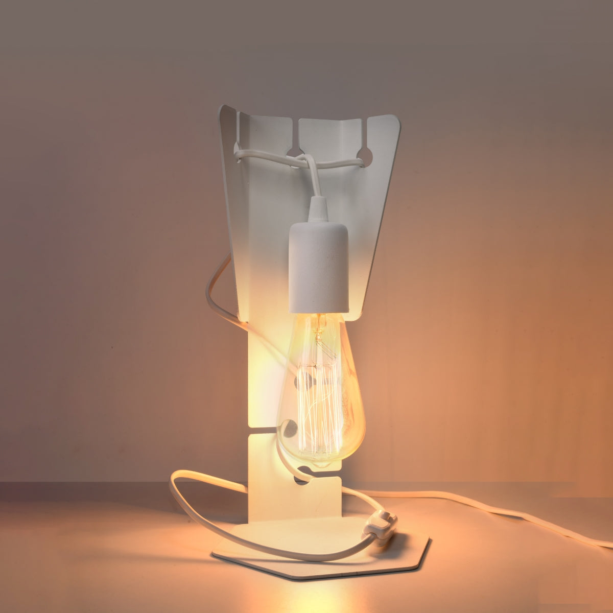 Tischleuchte ARBY weiß Sollux Lighting