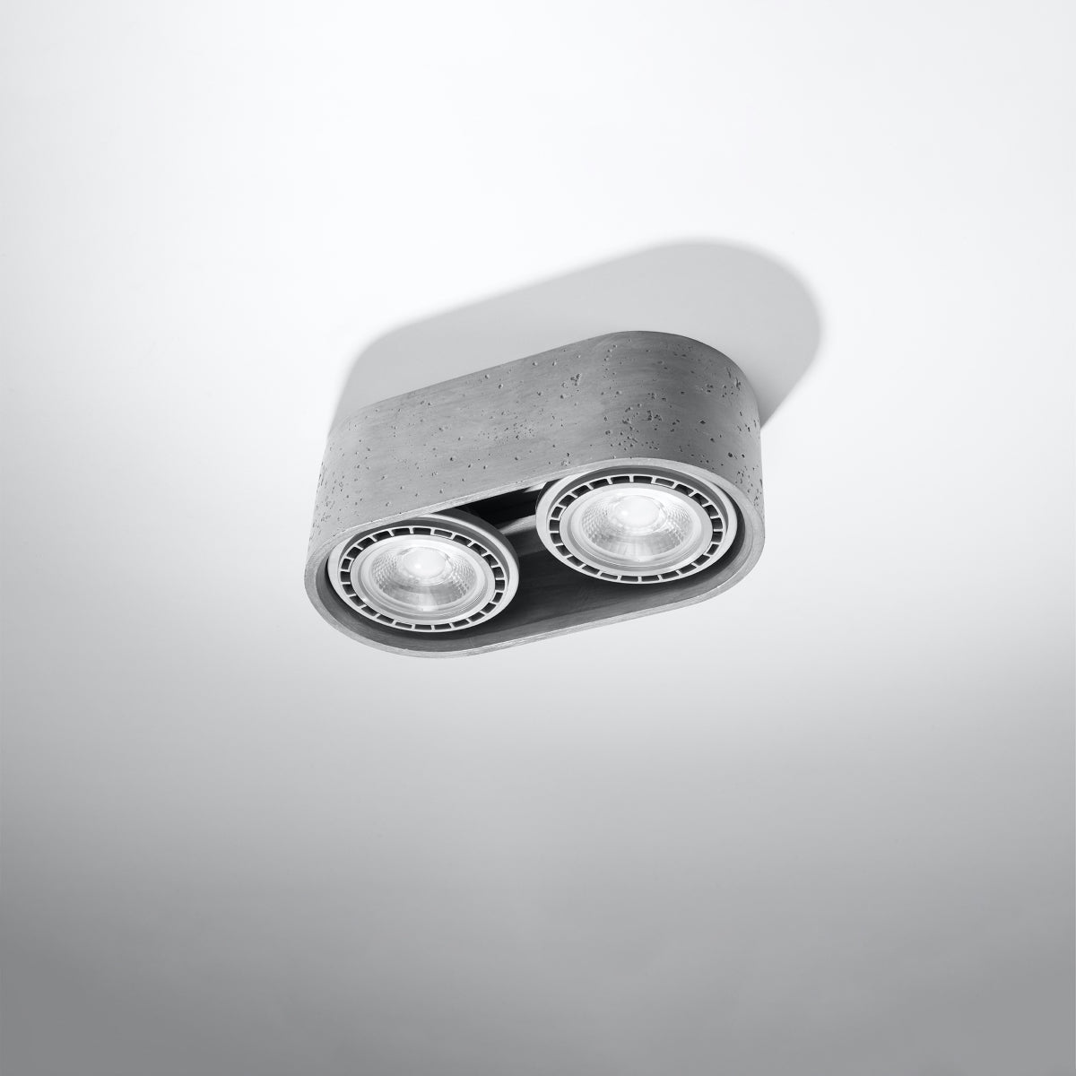 Deckenleuchte - Spot - Strahler BASIC 2 Beton Sollux Lighting