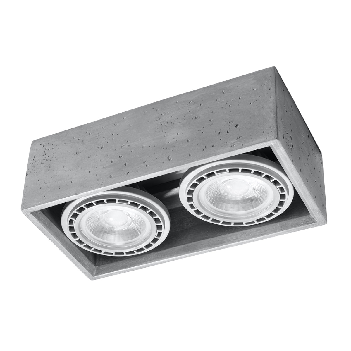 Deckenleuchte - Spot - Strahler QUATRO 2 Beton Sollux Lighting