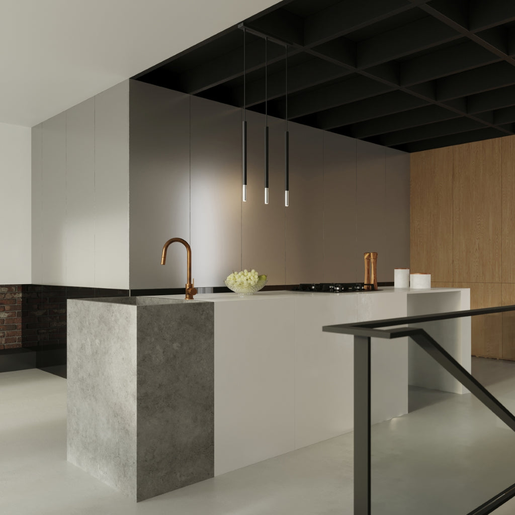 Pendelleuchte MOZAICA 1 schwarz & chrom Sollux Lighting