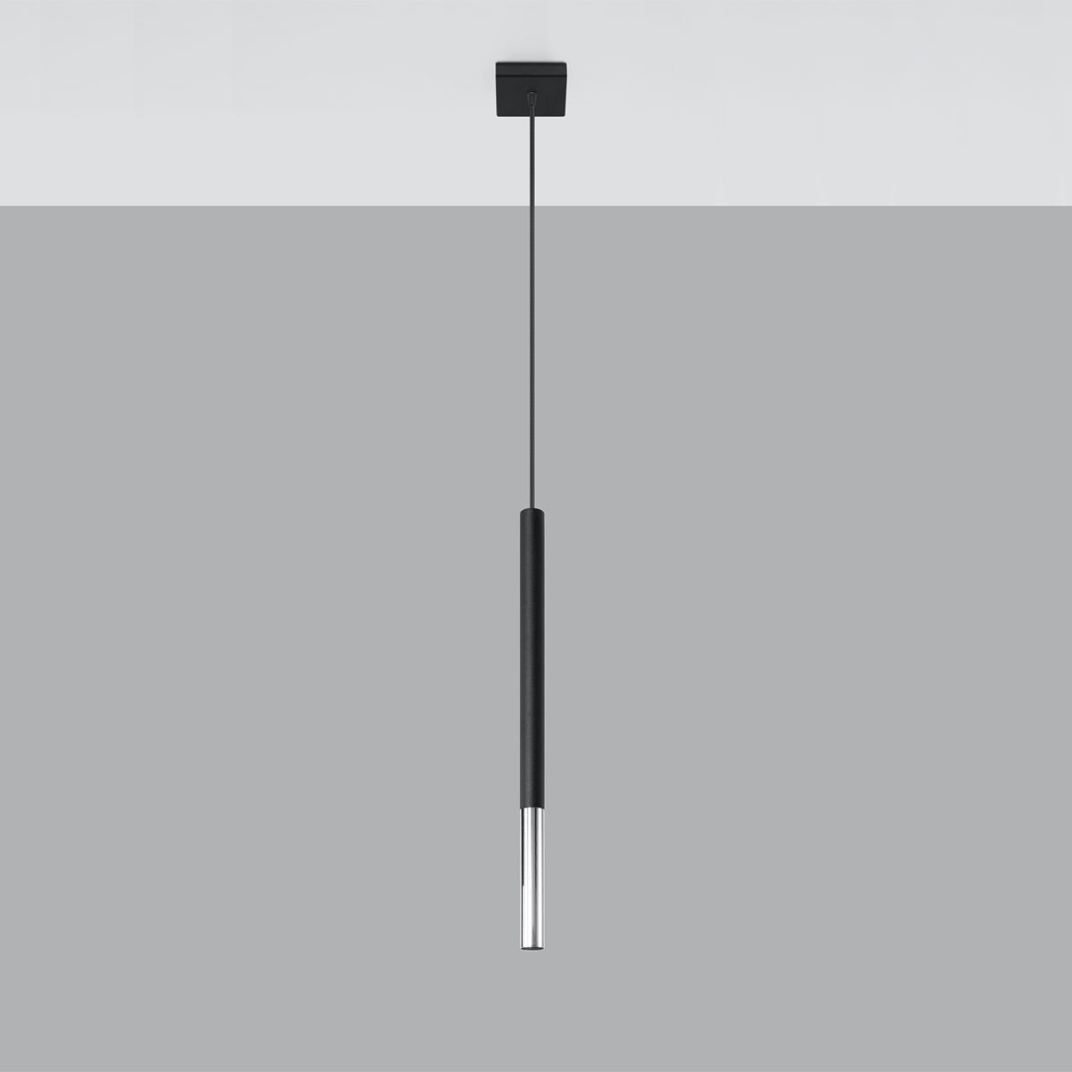 Pendelleuchte MOZAICA 1 schwarz & chrom Sollux Lighting