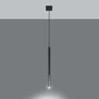 Pendelleuchte MOZAICA 1 schwarz & chrom Sollux Lighting