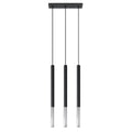 Pendelleuchte MOZAICA 3L schwarz & chrom Sollux Lighting