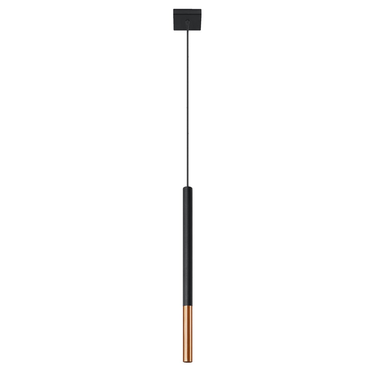 Pendelleuchte MOZAICA 1 schwarz & kupfer Sollux Lighting